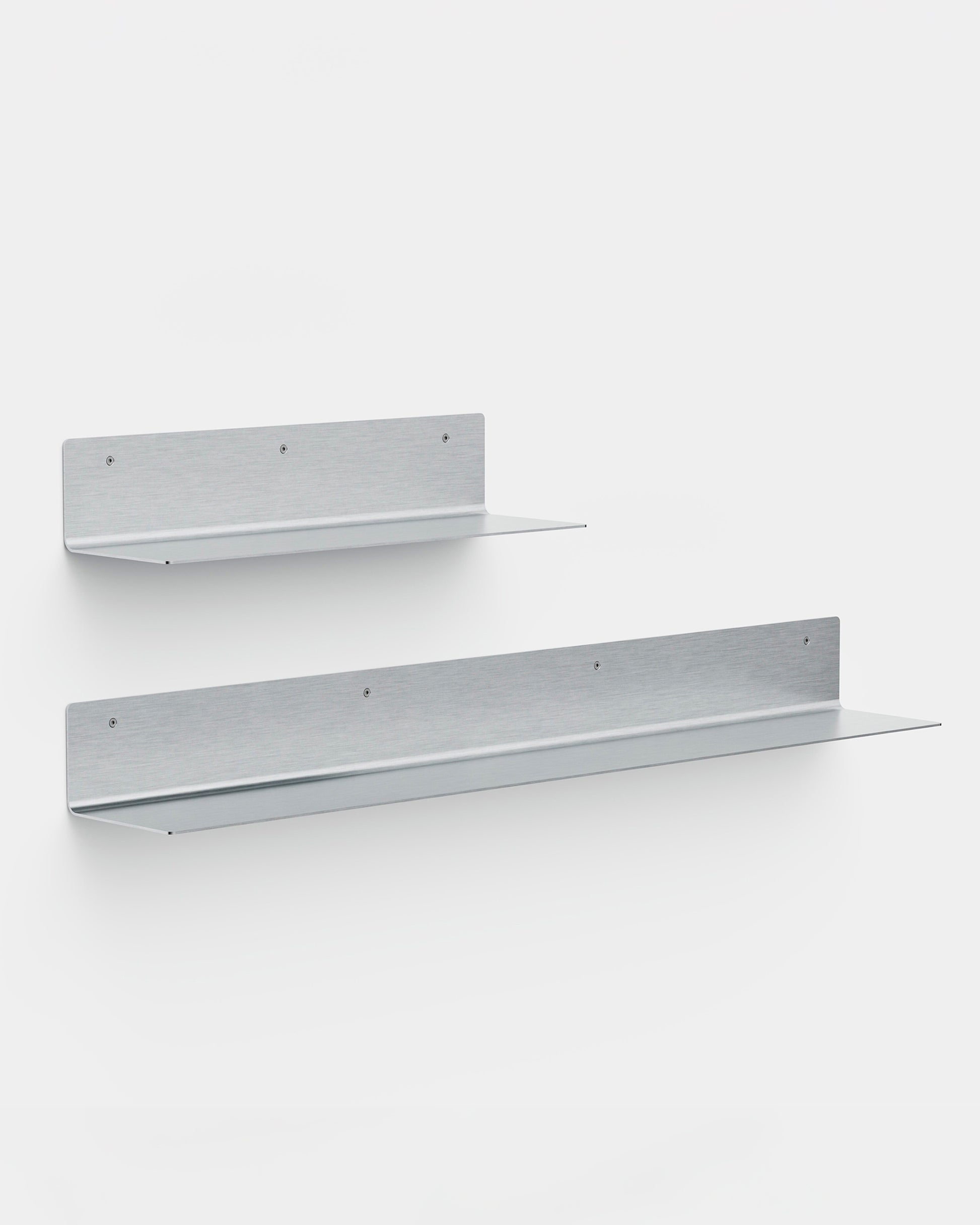 EDGE_02 | Svævehylde i aluminium | 80cm